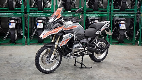 Die BMW R 1200 GS