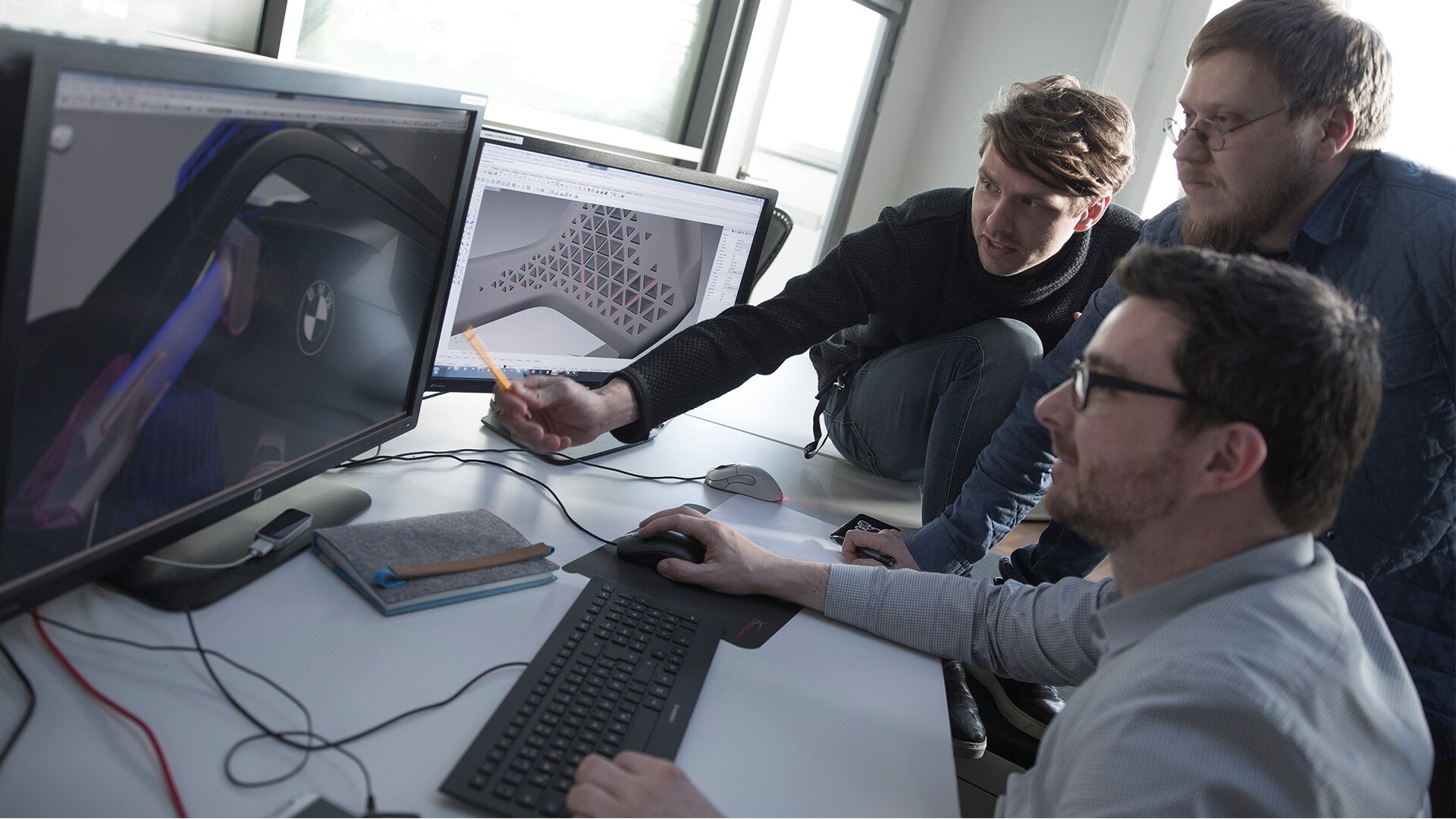 Vision Next 100 Entwurf Computer