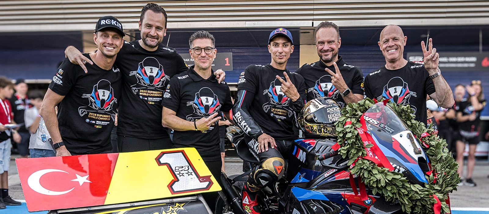 Das offizielle BMW Motorrad WSBK T-Shirt