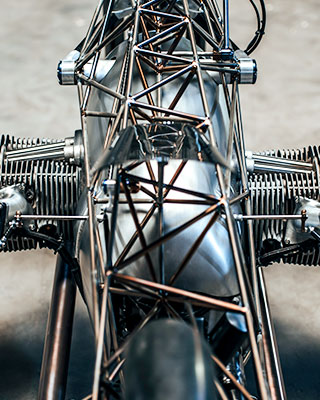 Birdcage von hinten und von oben