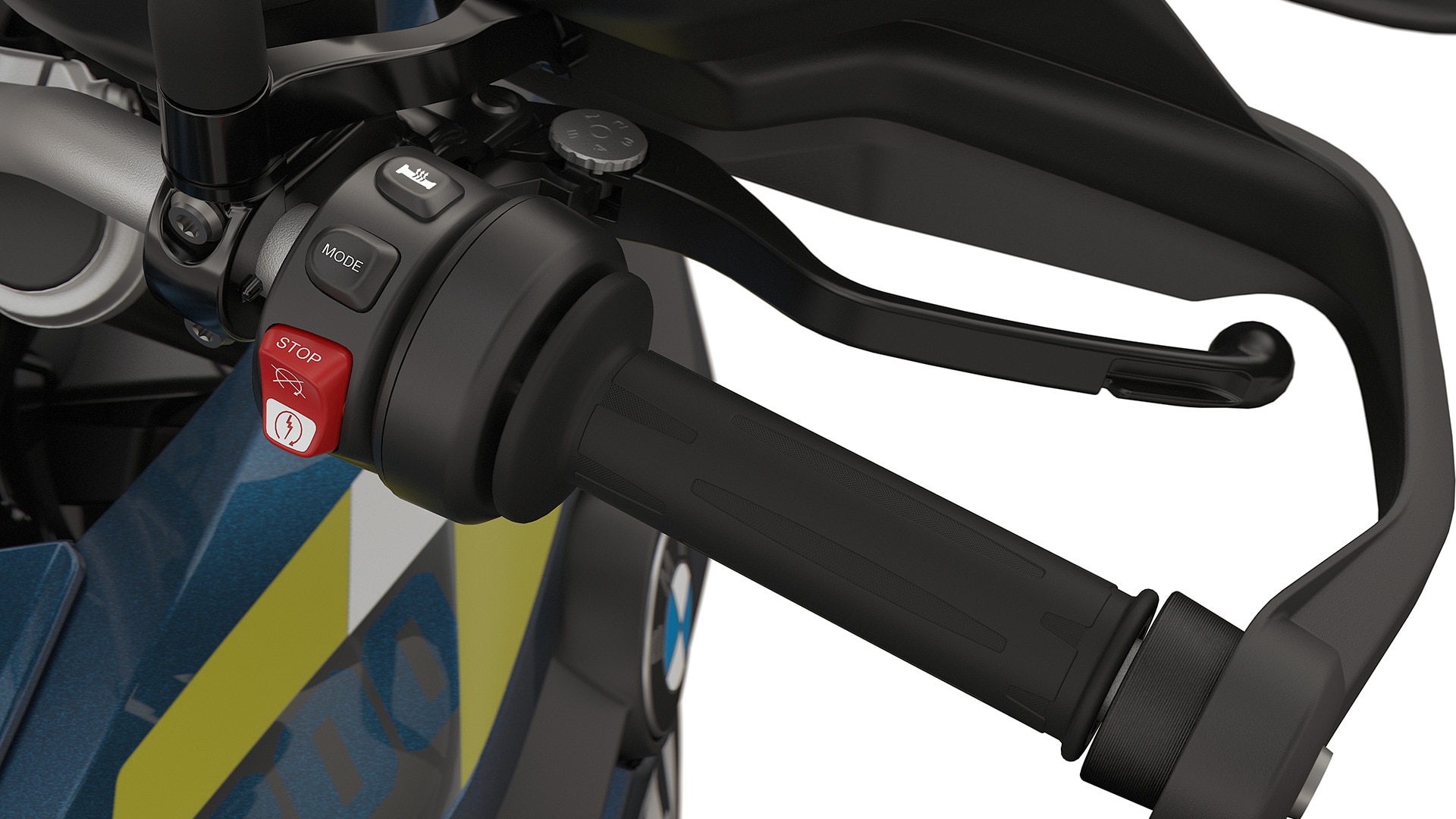 Die Griffheizung der BMW F 800 GS