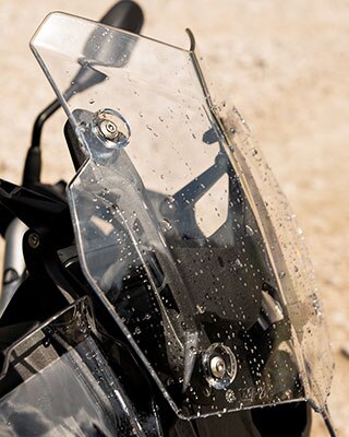 Das Tourenwindschild der neuen BMW F 850 GS Adventure