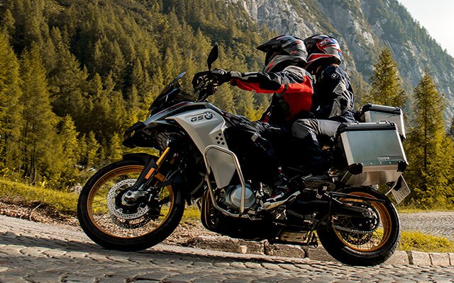 Die Komfortsitzbank der neuen BMW F 850 GS Adventure