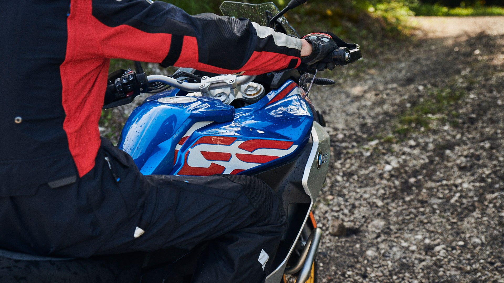 Der große 23-Liter-Tank der neuen BMW F 850 GS Adventure