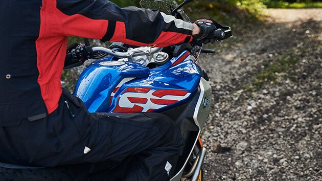 Der große 23-Liter-Tank der neuen BMW F 850 GS Adventure