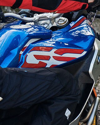 Der große 23-Liter-Tank der neuen BMW F 850 GS Adventure
