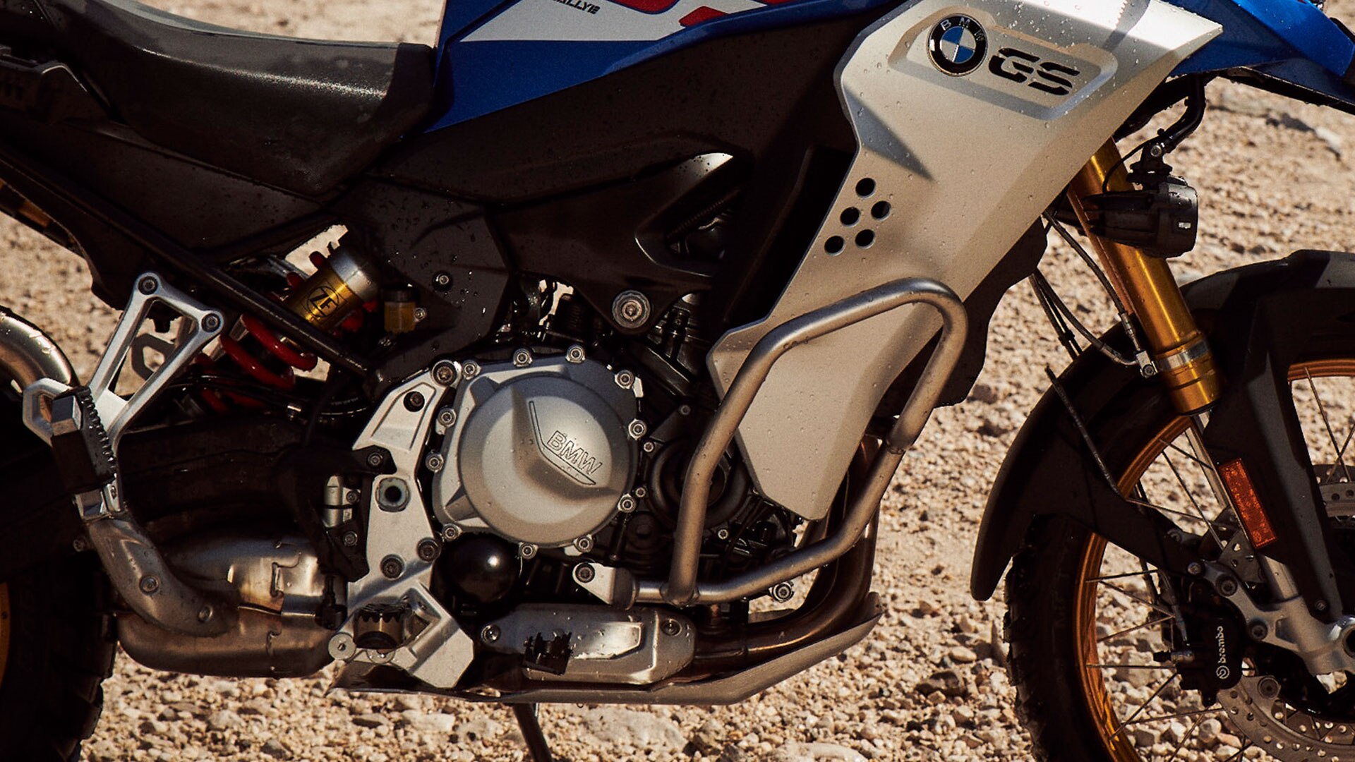 Der Motorschutz der neuen BMW F 850 GS Adventure