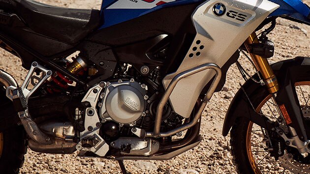 Der Motorschutz der neuen BMW F 850 GS Adventure