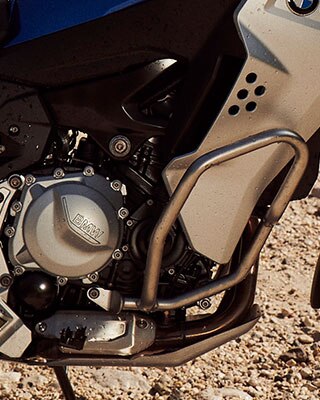 Der Motorschutz der neuen BMW F 850 GS Adventure