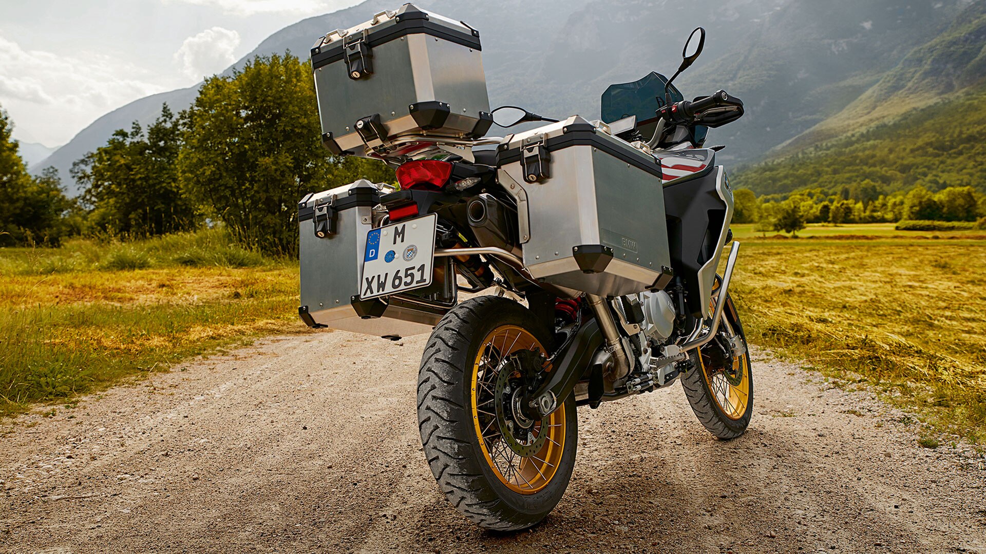 Gepäcksystem auf der neuen BMW F 850 GS Adventure