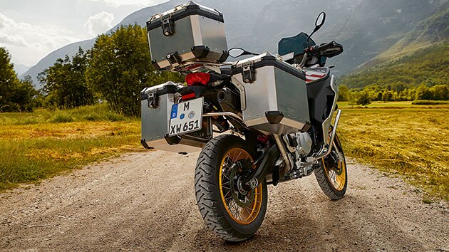 Gepäcksystem auf der neuen BMW F 850 GS Adventure