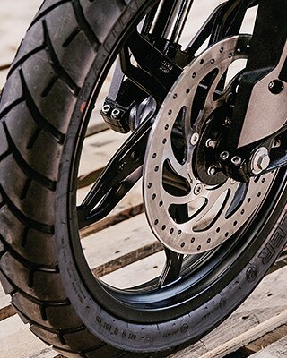 G 310 GS Serienbereifung