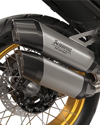 Doppelschalldämpfer