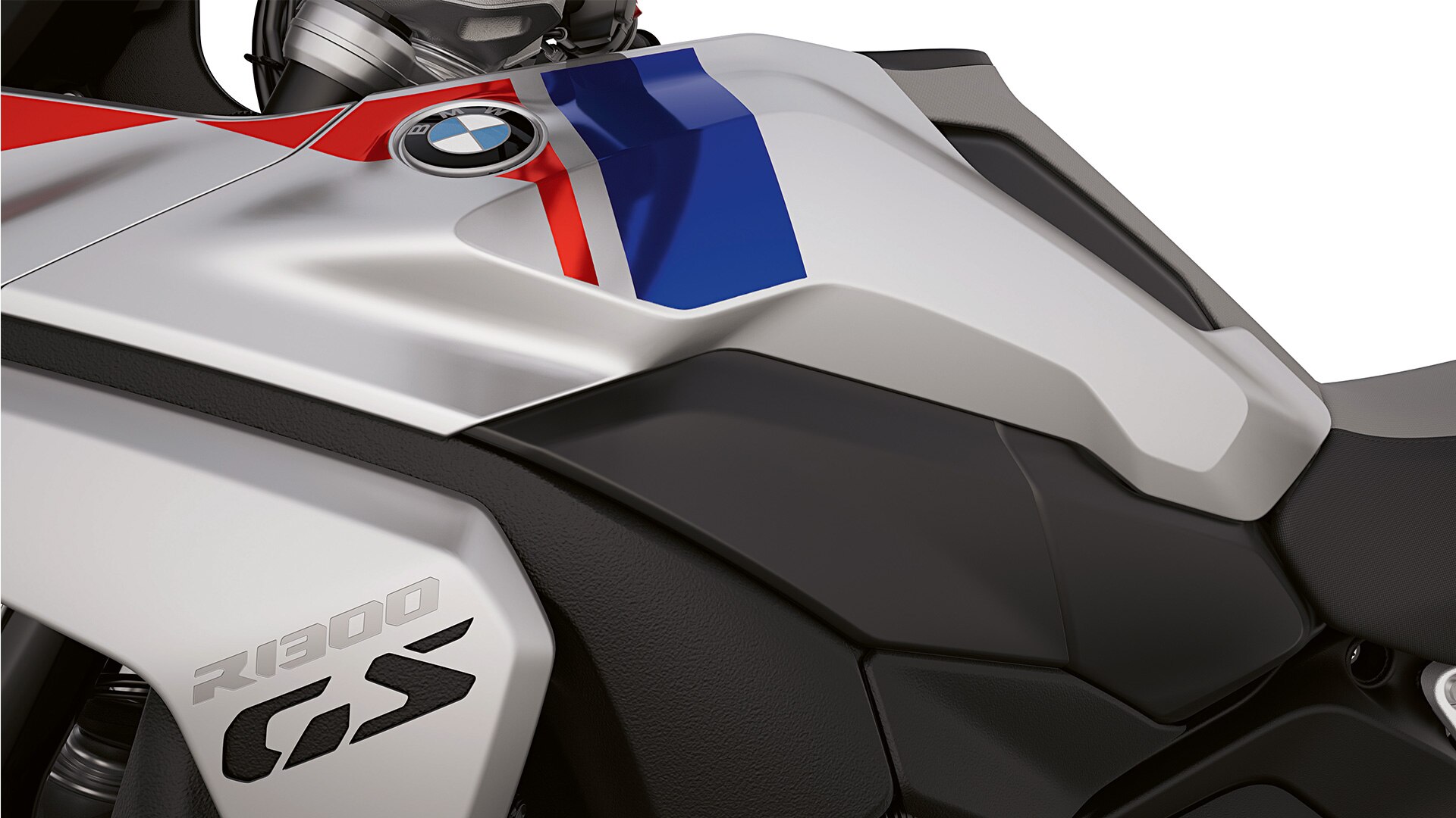 Der Schriftzug „GS Trophy“ der R 1300 GS Trophy von BMW Motorrad