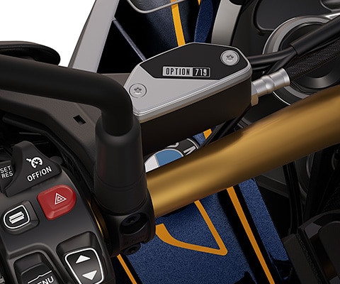 Die Option 719 Frästeile der BMW R 1300 GS Biscaya