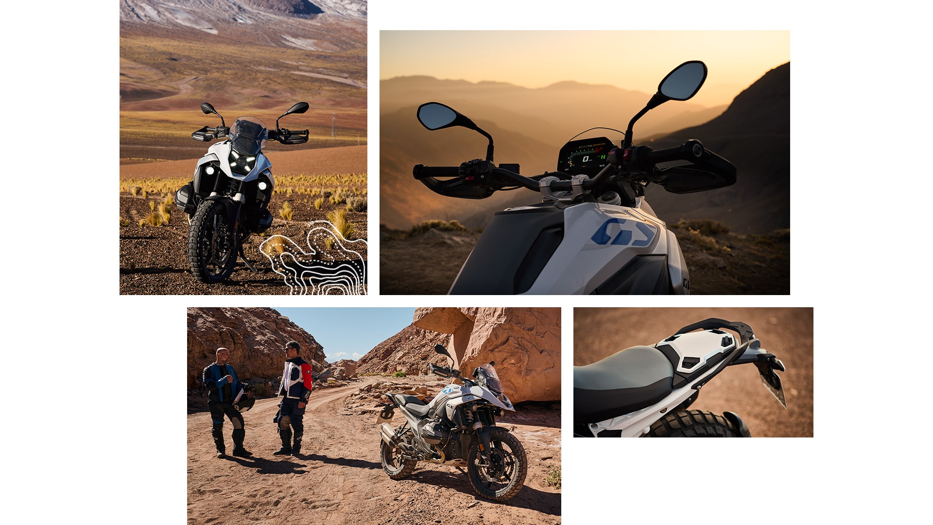 Das reduzierte Design der R 1300 GS von BMW Motorrad
