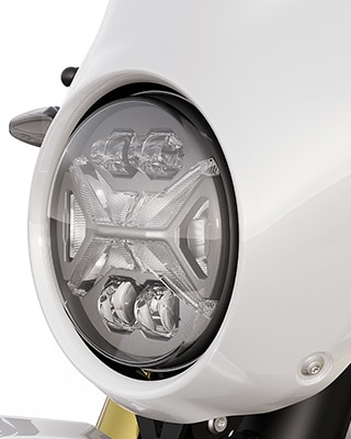 Der LED Zusatzscheinwerfer der R 12 G/S von BMW Motorrad
