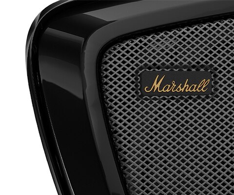 Die verbauten Lautsprecher der Marke Marshall.