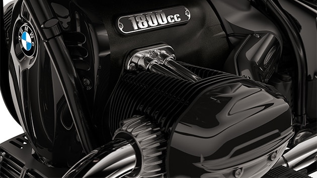 Der imposante Boxermotor der R 18 B.