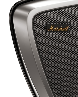Die verbauten Lautsprecher der Marke Marshall.