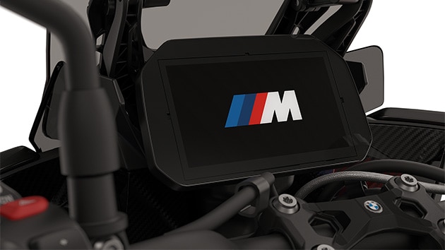 TFT-Display mit M Aufstartanimation der M 1000 XR von BMW Motorrad