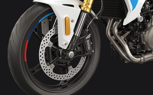 Die Felgentapes der F 450 R von BMW Motorrad