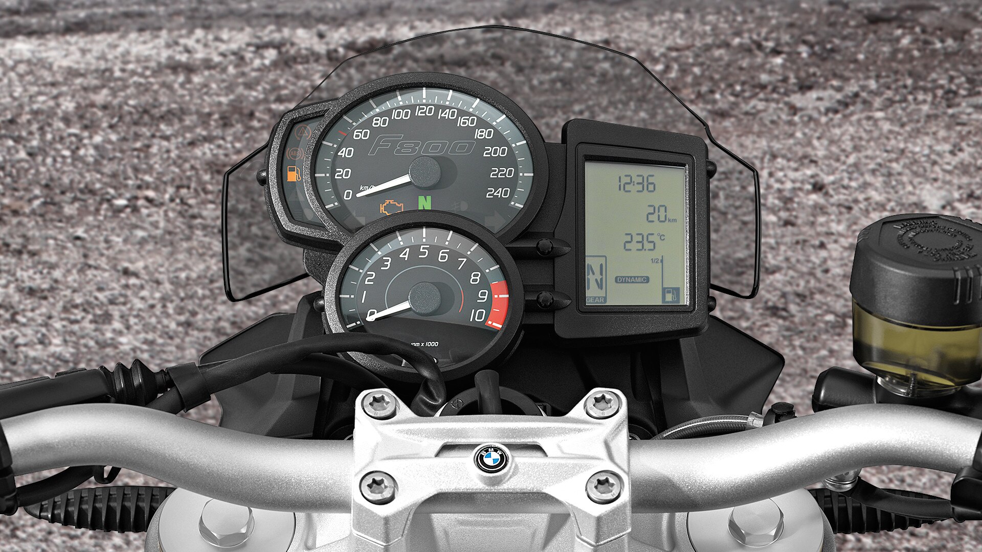 F 800 R Multifunktionales Kombi-Instrument