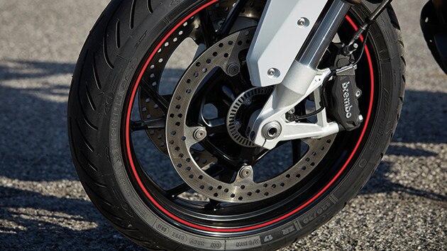 F 800 R Räder in dynamischem Design