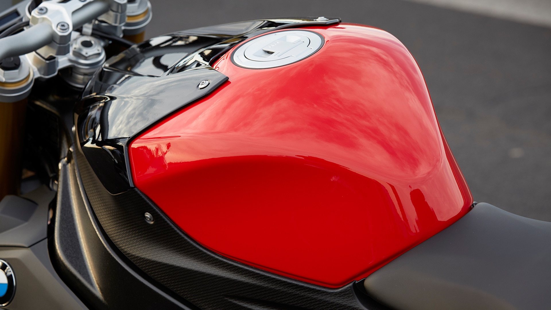 S 1000 R Leichter Aluminiumtank