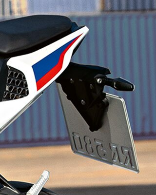 Heck der neuen BMW RR