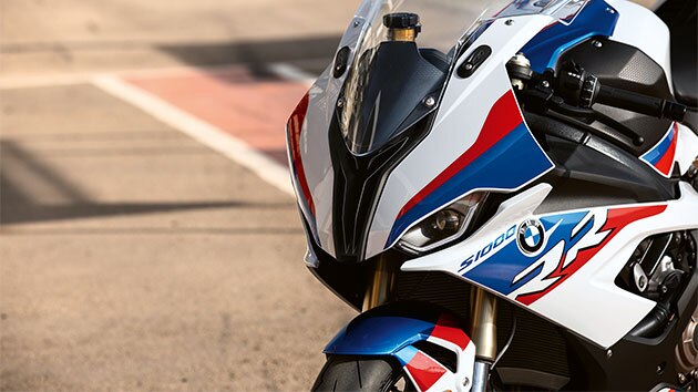 BMW RR Scheinwerfer Detailansicht