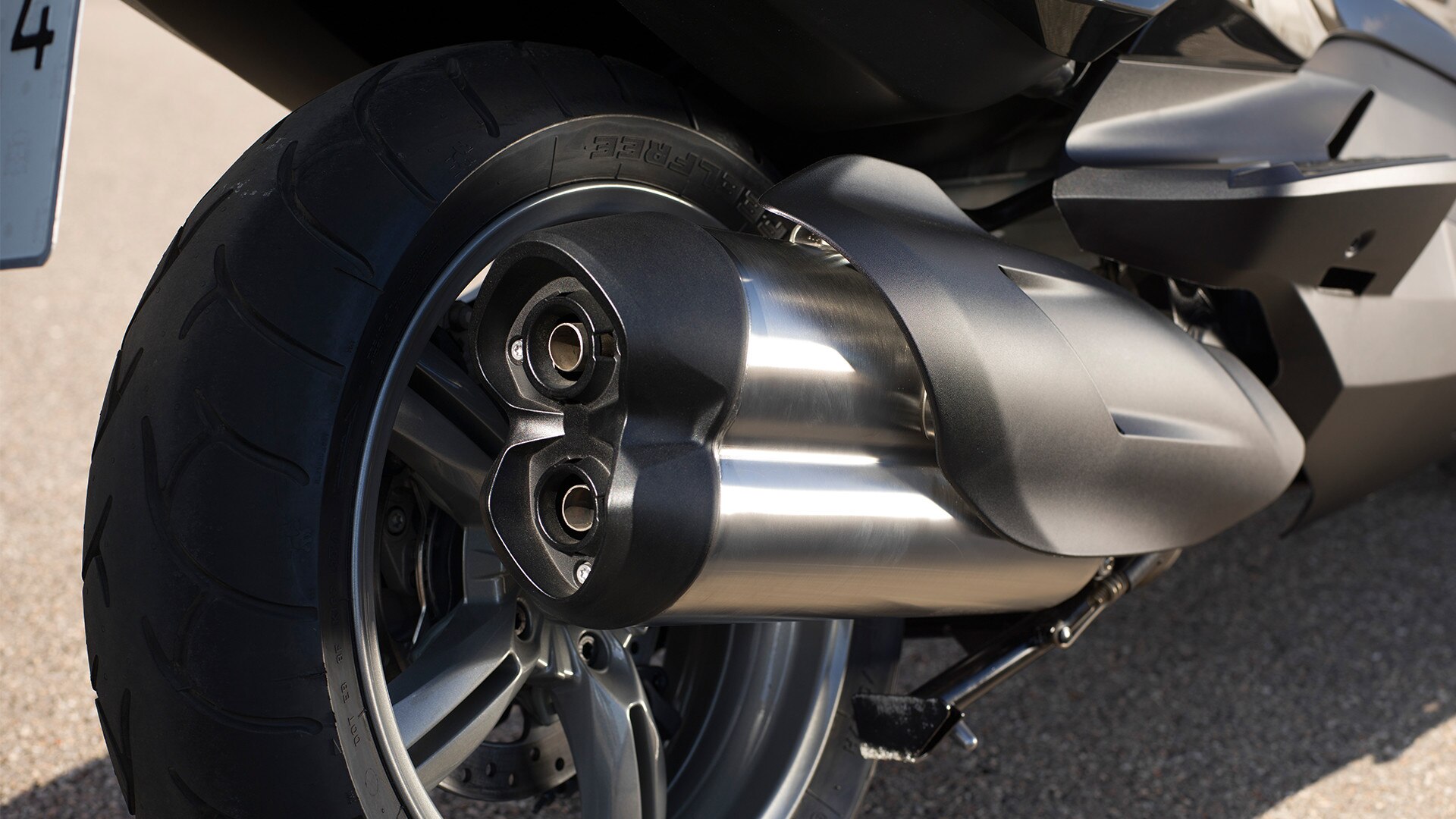 C 650 GT Schalldämpfer
