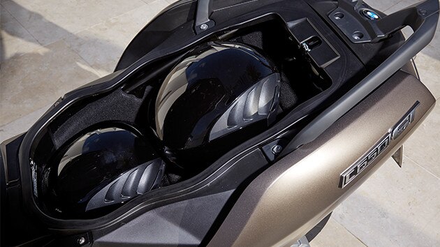 C 650 GT Stauraumangebot