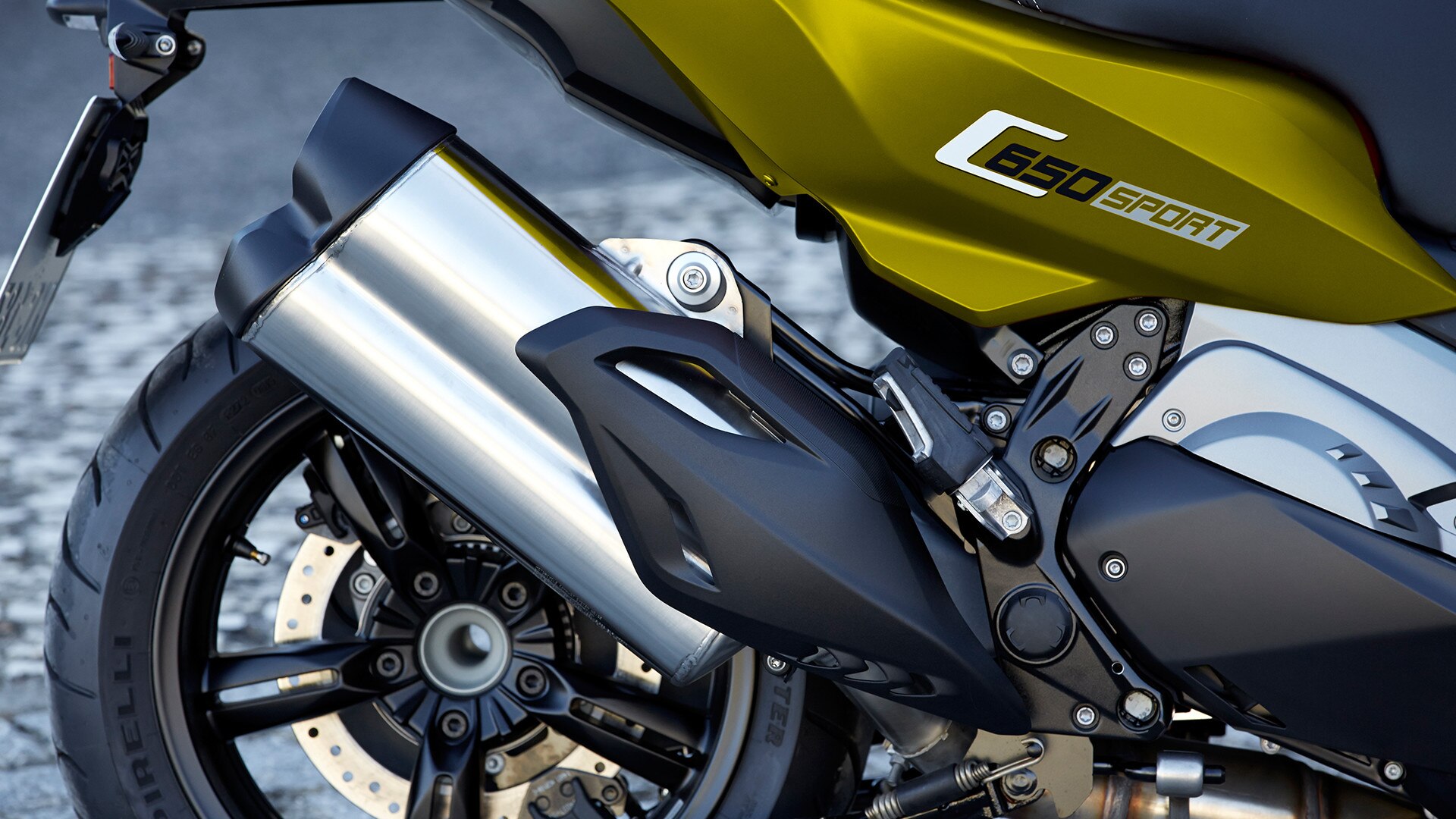 C 650 Sport Schalldämpfer
