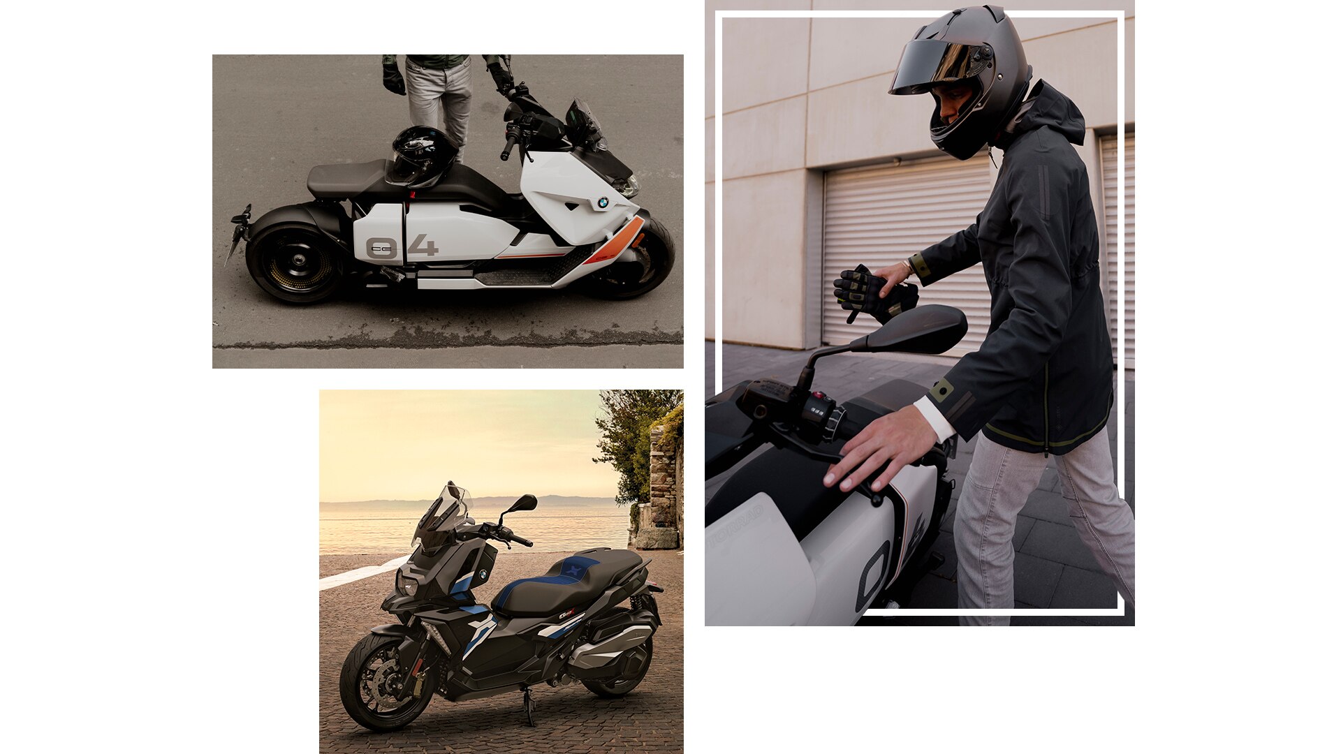 Die BMW Motorrad Scooter, Roller und eParkourer in der Übersicht.