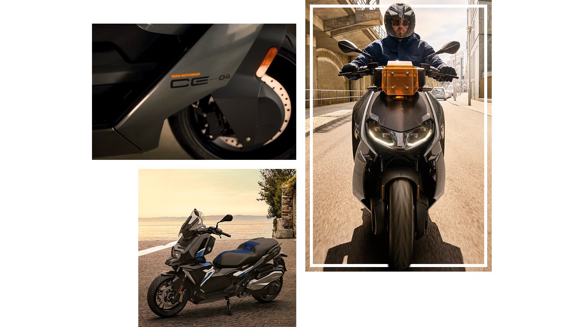 Die BMW Motorrad Scooter Modellein der Übersicht.